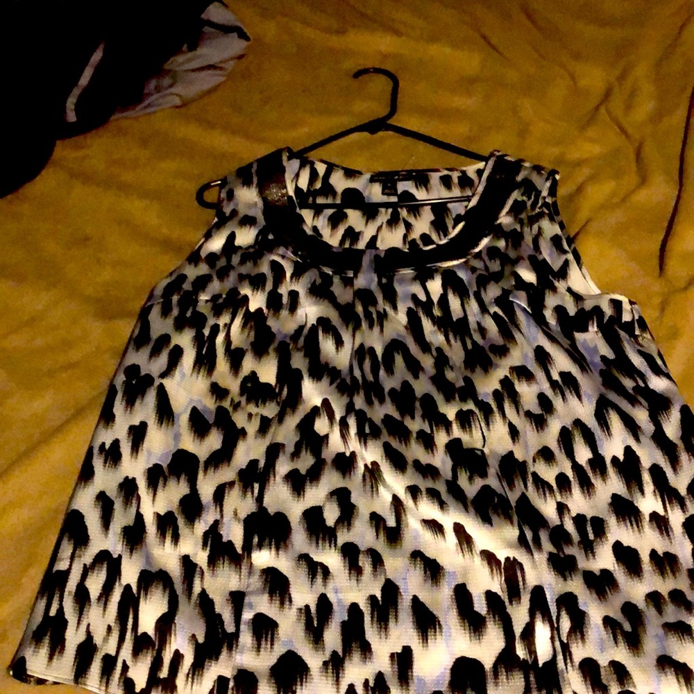 Leopard print blouse
